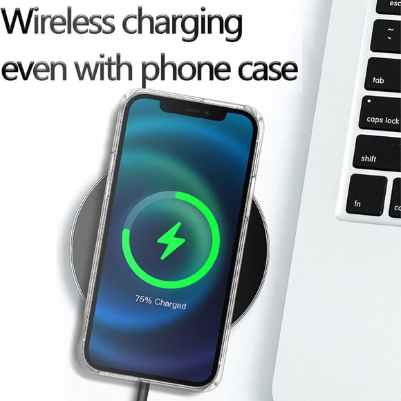 NWT iPhone 13/14 Case, Black Cat Design, Slim Silicone Bumper, Wireless Charging - Picture 6 of 10